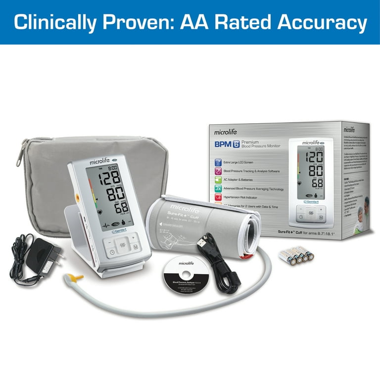 Microlife Advanced Digital Blood Pressure Monitor, Upper Arm Cuff