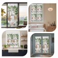thumbnail image 7 of Spring Forest Animals Window Privacy Film, Floral Botanical Trees Grey Wooden Static Cling UV Sun Blocking Heat Control Window Tint Day and Night, Non-Adhesive One Way Privacy Cover 29.5''x78.7'', 7 of 7