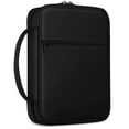 thumbnail image 1 of Funda para biblias FINPAC pequeña, 26 x 19 x 6 cm, resistente al agua, color negro, 1 of 7