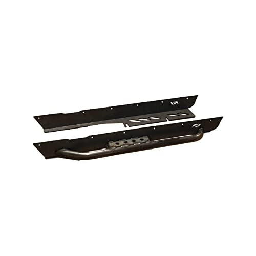 Motobilt Full Length Rocker Guards for Jeep LJ Unlimited Option (Standard) Stainless Steel