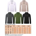 thumbnail image 4 of UKAP Men Hoodies Drawstring Sweatshirt Long Sleeve Sweatshirts Regular Fit Winter Hooded Tops Khaki M, 4 of 4