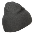thumbnail image 3 of Irish Clover Embroidered Short Beanie - Dk Grey OSFM, 3 of 5