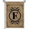 thumbnail image 1 of Anley Classic Monogram Letter F Garden Flag, Double Sided Family Last Name Initial Yard Flags - Personalized Welcome Home Decor - Weather Proof & Double Stitched - 18 x 12.5 Inch, 1 of 4
