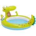thumbnail image 1 of Intex 57431EP Inflatable Gator Spray Pool - Lime & Blue, 1 of 1