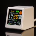 thumbnail image 4 of Super Cool Mini WiFi Desktop Weather Digital Clock Station con pantalla LCD IPS, 4 of 11