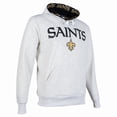thumbnail image 3 of Sudadera Hoodie Deportiva NFL New Orleans Saints para Hombre con Capucha y Bolsa Delantera Talla G Color Avena, 3 of 4