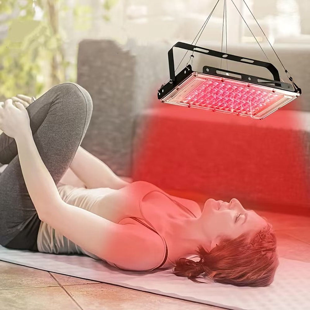 5V USB Red Light Therapy Device 660NM 96LED USB Beauty Lamp for Skin Brightening Sleep Yoga Adjustable