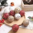 thumbnail image 5 of Shiny Foam Christmas Ball Pendant Flash Styrofoam Ball 6/8cm Christmas Tree Decoration Hanging Ball, 5 of 5