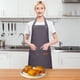 thumbnail image 2 of Delantales de cocina Delantal ajustable Delantales de cocina para chef con bolsillos para hombre y mujer Delantales al por mayor para delantales, 2 of 4