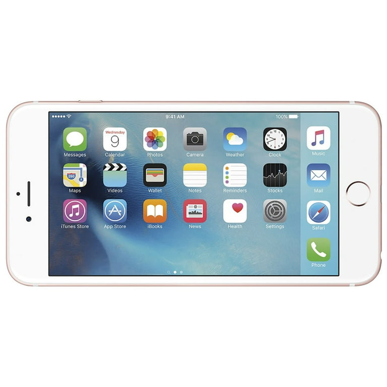 Apple iPhone 6s Plus 128GB Unlocked GSM Phone w/ 12MP Camera - Rose Gold 