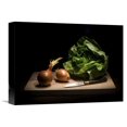 thumbnail image 1 of Global Gallery Antonio Zoccarato 'Onions And Lettuce' Canvas Wall Art, 1 of 4