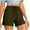 2-Army Green, variant on Long Shorts for Women New Women Comfy Drawstring Casual Elastic Waist Shorts Summer Beach Lightweight Short Pants with Pockets Army Green M