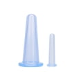 thumbnail image 1 of Taza De Masaje Facial 2 uds. De ventosas de silicona para ventosas, ventosa para cara, pierna, brazo, ventosa para masaje (azul), 1 of 6