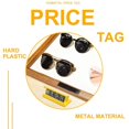 thumbnail image 3 of 19 groups gold-tone metal, Arabic numerals together price tags, 3 of 5