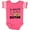 Football Pink and White, variant on Inktastic I'm Gonna Play Guitar- Music Boys or Girls Baby Bodysuit