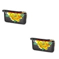 thumbnail image 2 of Monedero de cuero Sonducket para mujer Amarillo Tipo 2 2piezas, 2 of 6