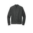 thumbnail image 3 of MERCER+METTLE Unisex Double-Knit Bomber | Lightweight Zip Up Jacket for Men & Women, Casual Bomber Jacket for Work - Anchor Grey XL, 3 of 7