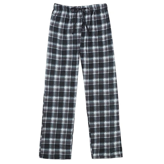 North 15 Men's Super Soft, Plaid Polar Fleece Lounge Pants-1225-Design7-Lg