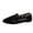 Black, variant on Bow Ballet Flats for Women Lace Up Lats Square Toe Slip On Cute Casual Office Shoes