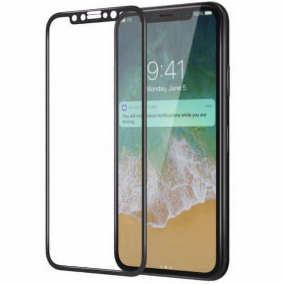 Apple IPhone 8 5D Curved Tempered Glass Screen Protector, Anti-Scratch, Anti-Fingerprint, Bubble Free