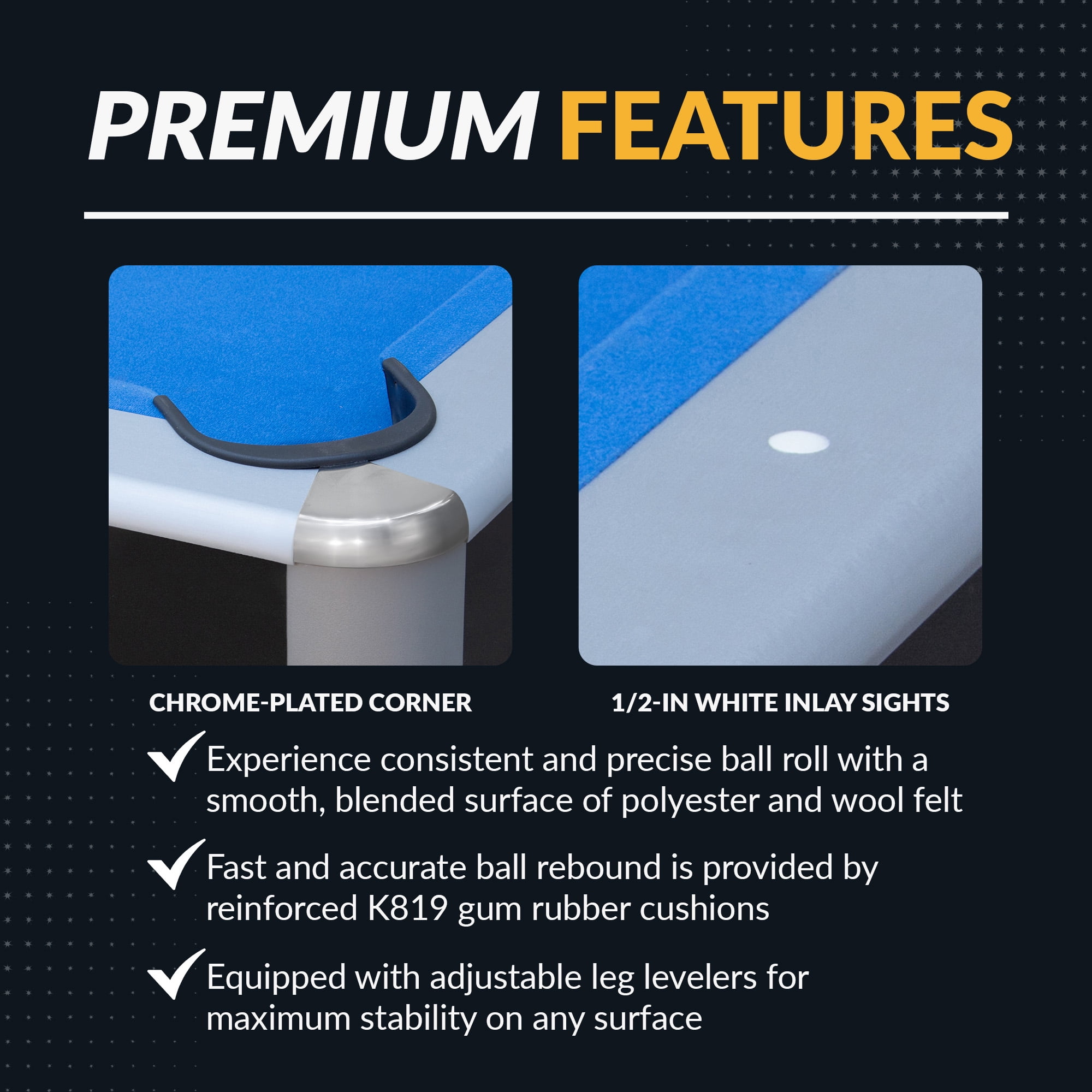 カウンターテーブル・ハイテーブル WTW MARVERICKS TABLE Hathaway Maverick II 7 ft. Pool Table with Table Tennis Top