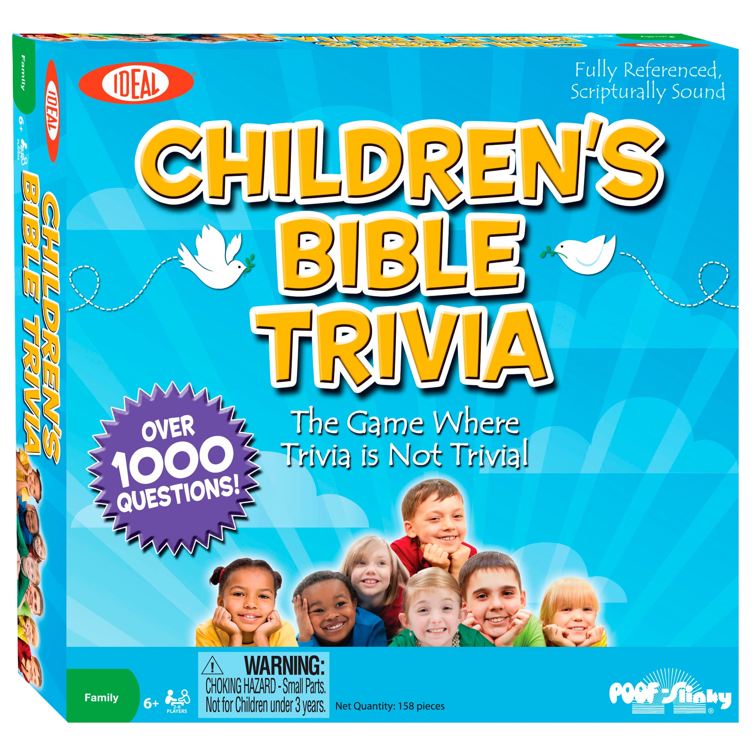 Ideal Children S Bible Trivia Game Walmart Com