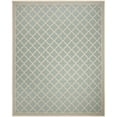 thumbnail image 2 of Safavieh Linden Danny Geometric Indoor/Outdoor Area Rug, Aqua/Cream, 8' x 10', 2 of 8
