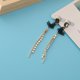 thumbnail image 2 of s mujeres de cadena cuelgan pendie Stud pendie de aleación D Sunnimix Pendientes colgantes, 2 of 8