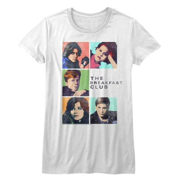 Breakfast Club Five White Junior Women's T-Shirt