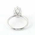 thumbnail image 6 of solitaire jewels 3CT Pear Moissanite Solitaire Engagement Ring For Women, 14K White Gold, 6 of 8