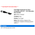 thumbnail image 2 of Front Right Suspension Air Strut - Compatible with 2017 - 2019 Mercedes-Benz GLS450 2018, 2 of 2