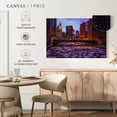 thumbnail image 5 of Elephant Stock Chicago Frozen River Cityscape Wall Art - Horizontal Canvas Wall Art - Living Room Wall Decor - Places Canvas - Brown And Gray Decor - 30" x 20", 5 of 8