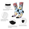 thumbnail image 3 of Netaao Bluey for Socks for Men and Women Non-Slip Middle Tube Socks Casual Crew Socks, 3 of 6