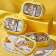 thumbnail image 2 of Stainless Steel Bento Box with Secure Lid - Reusable and Leak-Proof Food Storage for Work, School, and Travel, 2 of 5