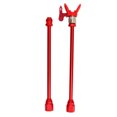 thumbnail image 5 of 2PCS Spray Extension Rod, Stainless Steel Replacement Extension Pole Exquisite Workmanship for Home (Red), 5 of 5