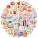 thumbnail image 1 of 40Pcs Cartoon Kawaii Beverage Stickers Aesthetic Trendy Flavor Drink Stickers Laptop Water Bottles Phone Skateboard Computer Cute Vinyl Juice Candy St, 1 of 4