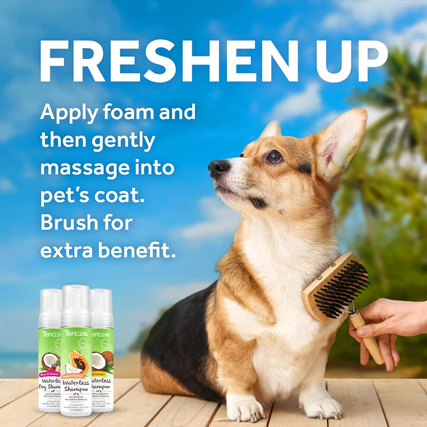 Walmart waterless dog shampoo 2025