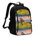 thumbnail image 1 of Disketp Horse Sunflowers Mochila de Viaje Estampada para Laptop con Puerto de Carga USB, Mochila Impermeable para Computadora – Regalo para Hombres y Mujeres, 1 of 7