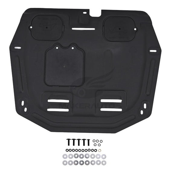 1X Black Engine Splash Shield for 2015-2016 Honda CR-V