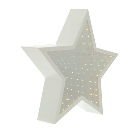 FONWILYO Small Night Light White Plastic 1Set 9.4X9.4X2In