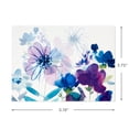 thumbnail image 3 of Set de tarjetas en blanco Hallmark con flores pintadas, 48 piezas, 3 of 7