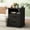 Black, variant on Nightstand with Drawers for Bedroom, Farmhouse End Table with Charging Station, 2 Drawers Storage for Bedroom, White