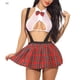 thumbnail image 1 of Ropa sexy de Navidad Traje de tentación uniforme de cosplay Ropa sexy de tela tejida de encaje, Blanco, S Inevent XX000039-03, 1 of 7