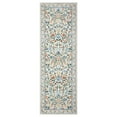 thumbnail image 3 of GlowSol 2'x6' Floral Washable Runner Rug Soft Bedside Runner Rugs for Bedroom Non-Slip Low Pile Rug for Kitchen Hallway, Green, 3 of 8
