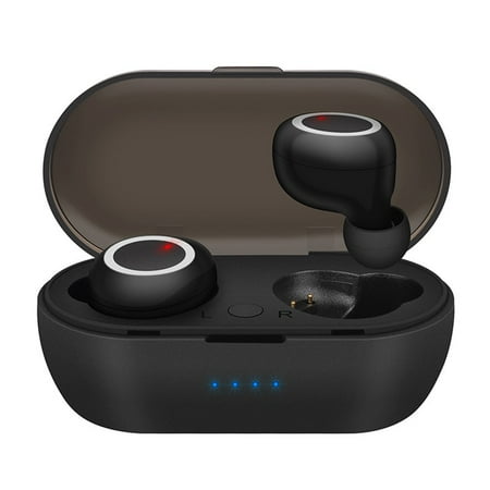 2021 Tws Wireless Bluetooth 5.0 Earphone Touch Control 9d Stereo Headset With Mic Sport Earphones Waterproof Earbuds Led Display - Earphones & Headphones -