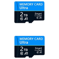 thumbnail image 2 of Tarjeta de memoria microSD 2TB, U3, V30, clase 10, para cámara, smartphone, gaming, carro y Android., 2 of 8