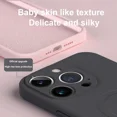 thumbnail image 4 of Magnetic Wireless Charge Liquid Silicone Case for iPhone 15 11 12 13 14 16 Pro Max Plus Mini XR XS Max Shockproof Magsafe Cover Blue For iphone11Pro, 4 of 6