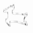thumbnail image 3 of CoreLiving Playful Reindeer with Red Nose Cookie Cutter for Christmas Holiday Baking, Versatile Stainless Steel Biscuit Mold for Cookies and Fondant, 3 of 4
