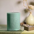 thumbnail image 3 of Hometrends 5" Morning Rain Scented Pillar Candle, 3 of 5