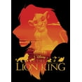 thumbnail image 2 of Boy's Lion King Simba Profile Graphic Tee Black Large, 2 of 5